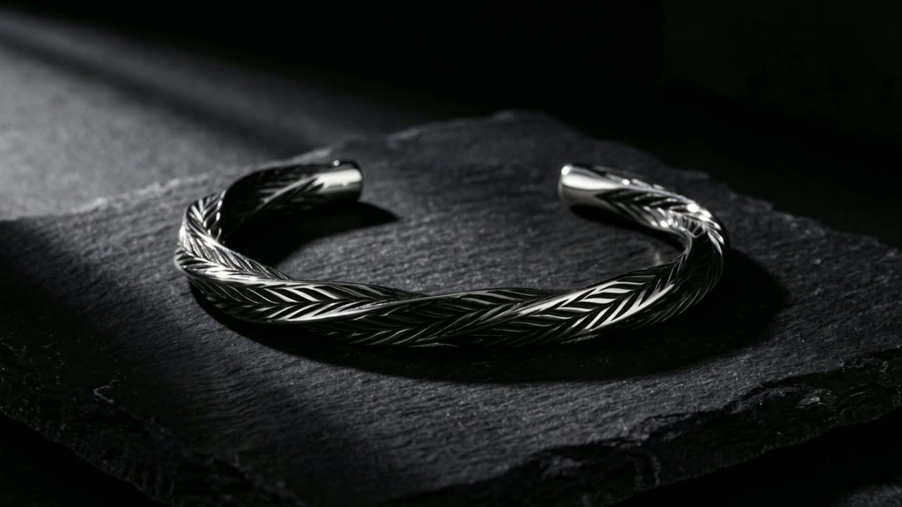 Amun Chevron Cuff film