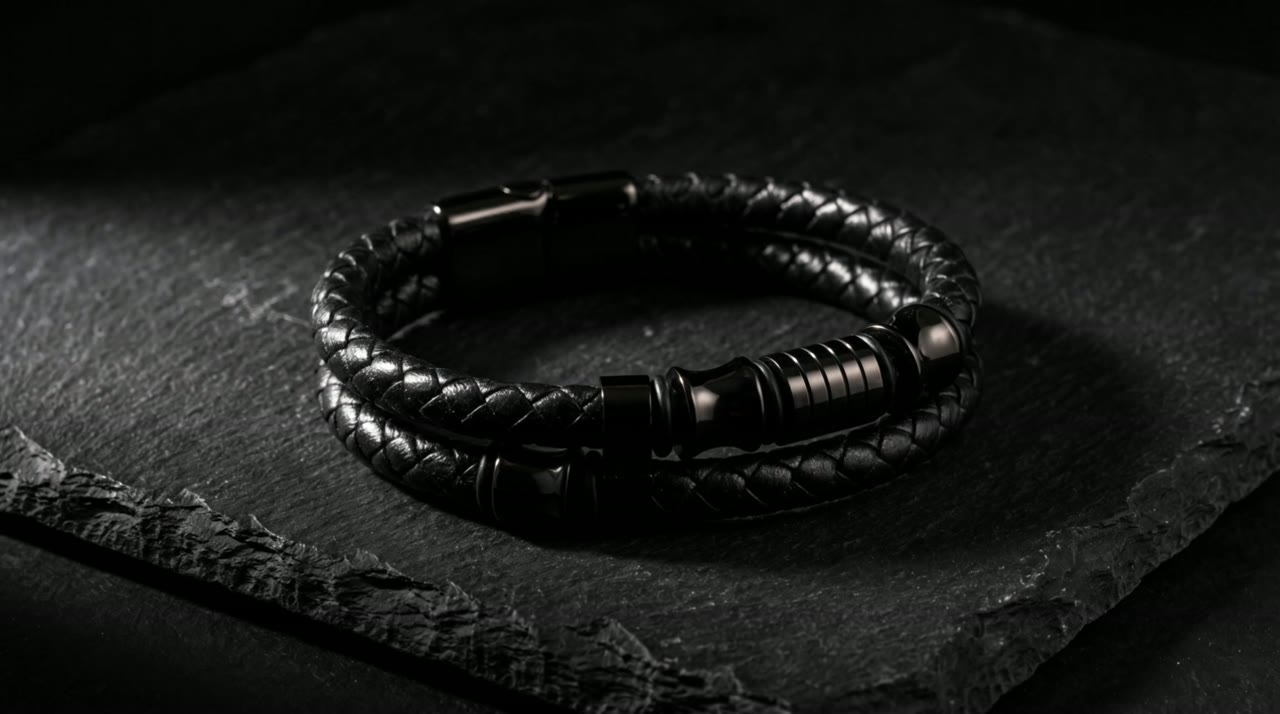 Double Braid Cord on slate