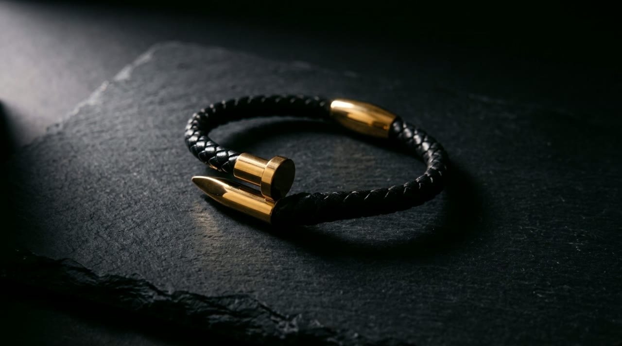 Nail Point Cuff on slate