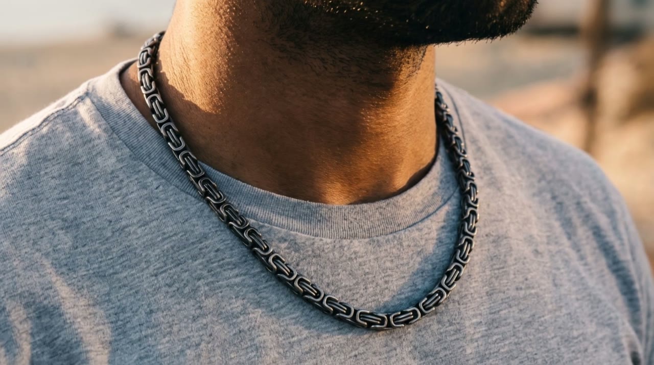 Pharaoh King Chain worn in the scene