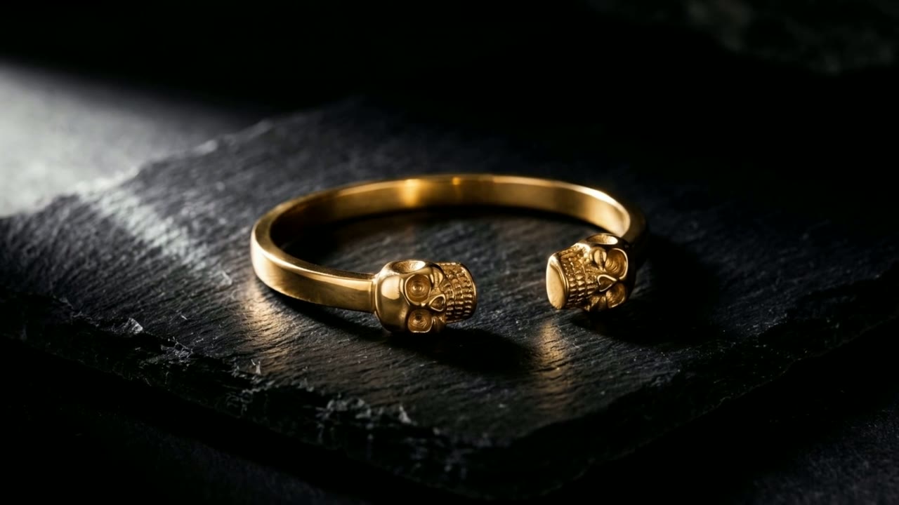 Pharaoh Skull Cuff film