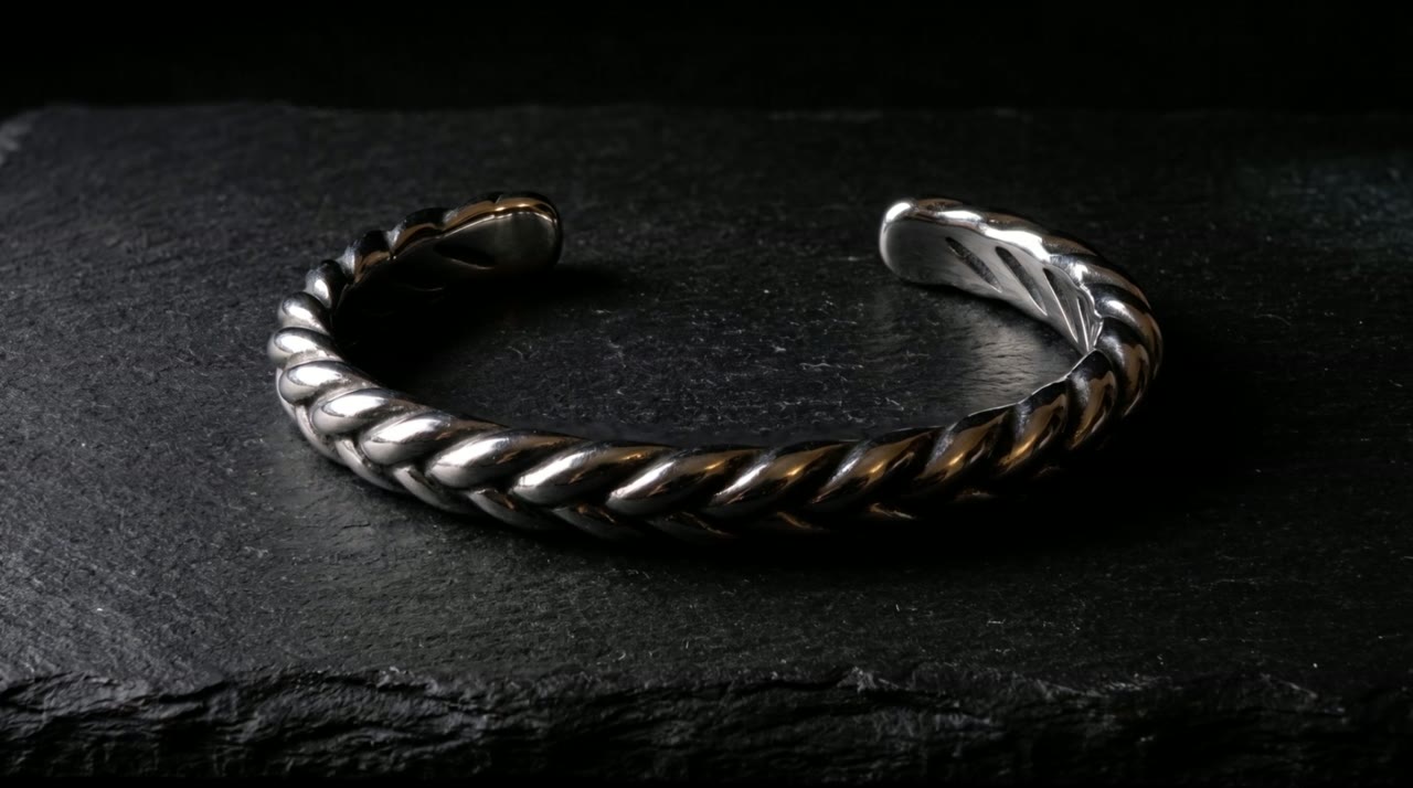 Pharaoh Wheat Cuff on slate