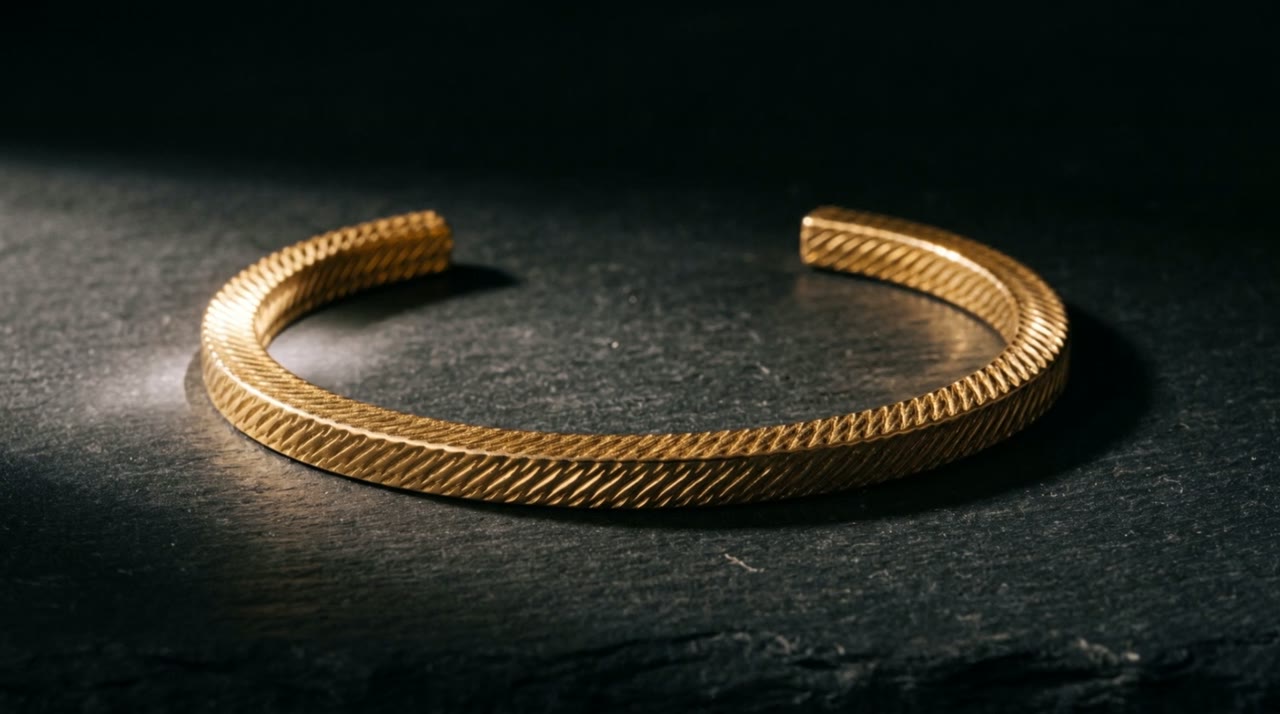 Regent Reed Cuff on slate