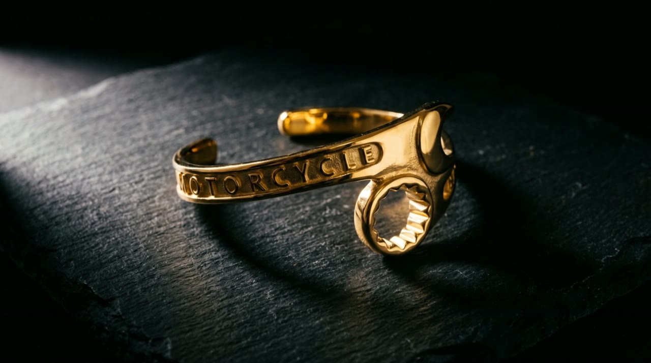 Regent Wrench Cuff on slate
