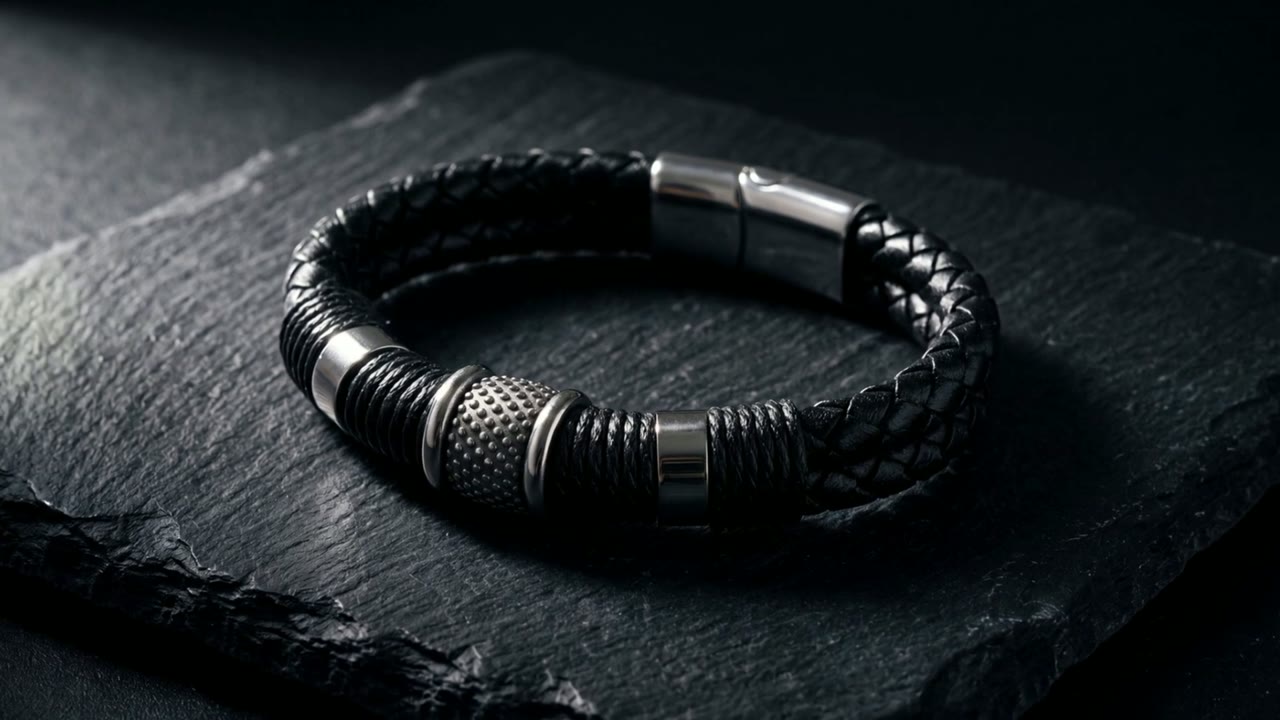 Stud Leather Cord film