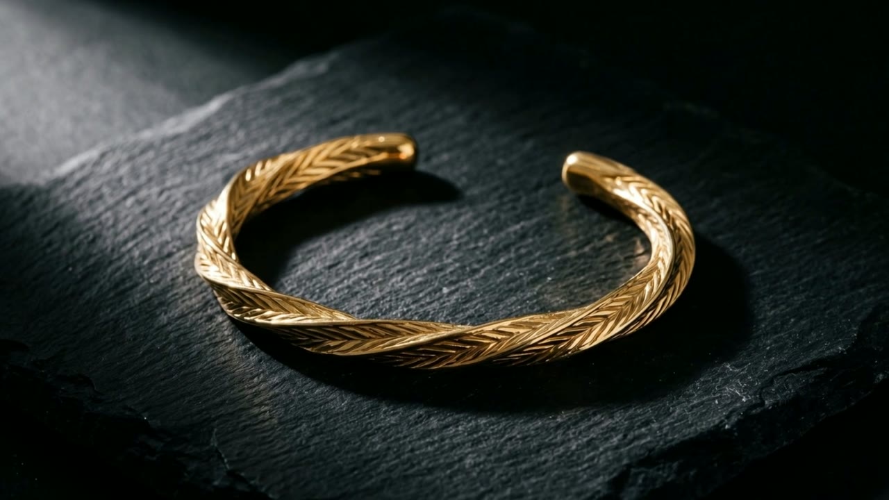 Thebes Chevron Cuff film