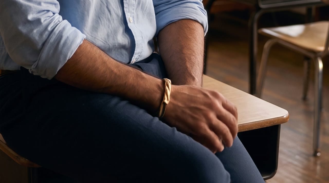 Vizier Wedge Cuff worn in the scene