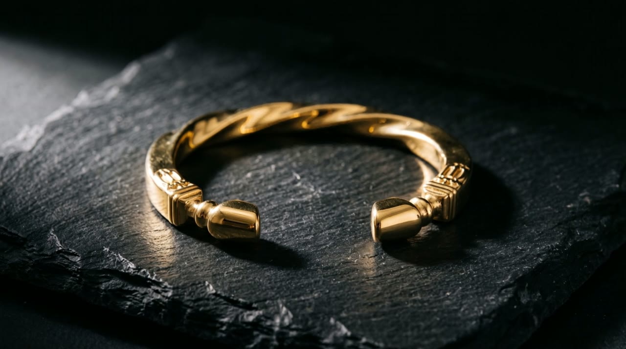 Vizier Wedge Cuff on slate
