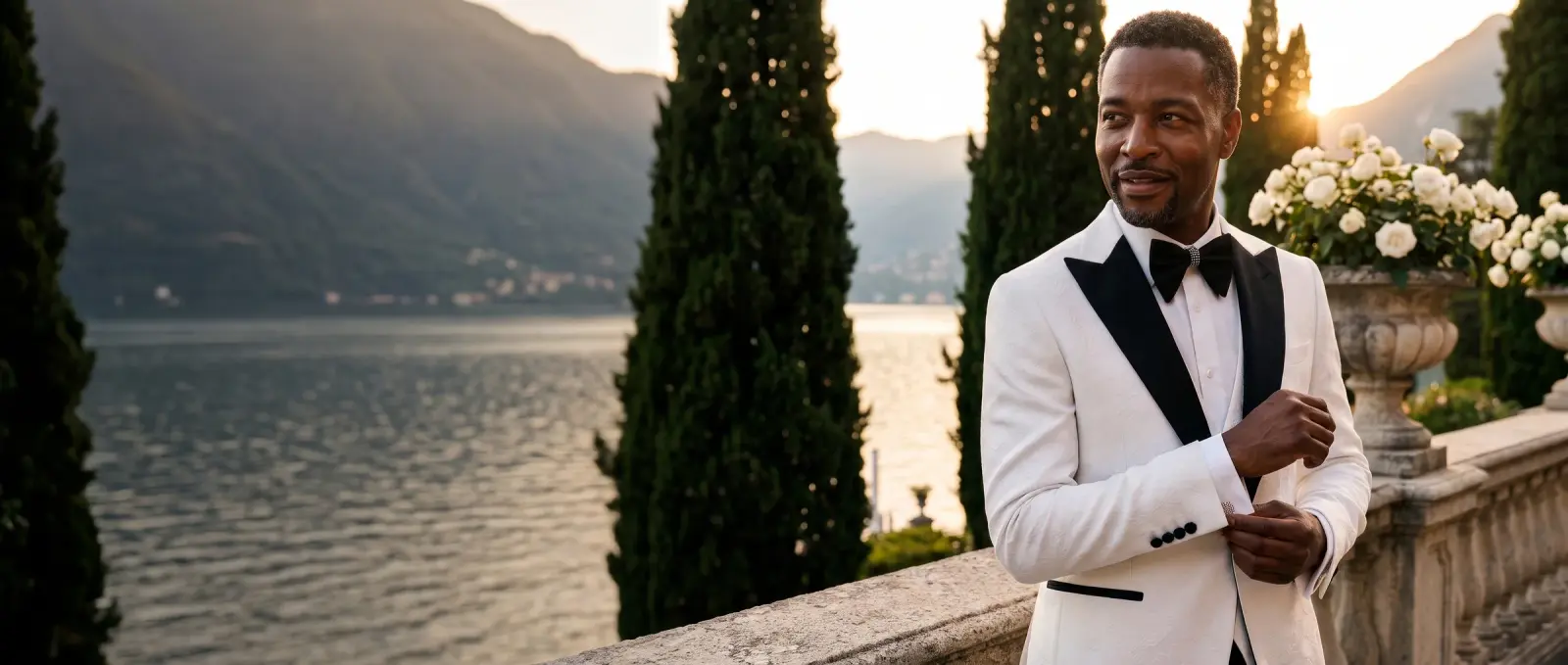 The Wedding Collection formalwear campaign