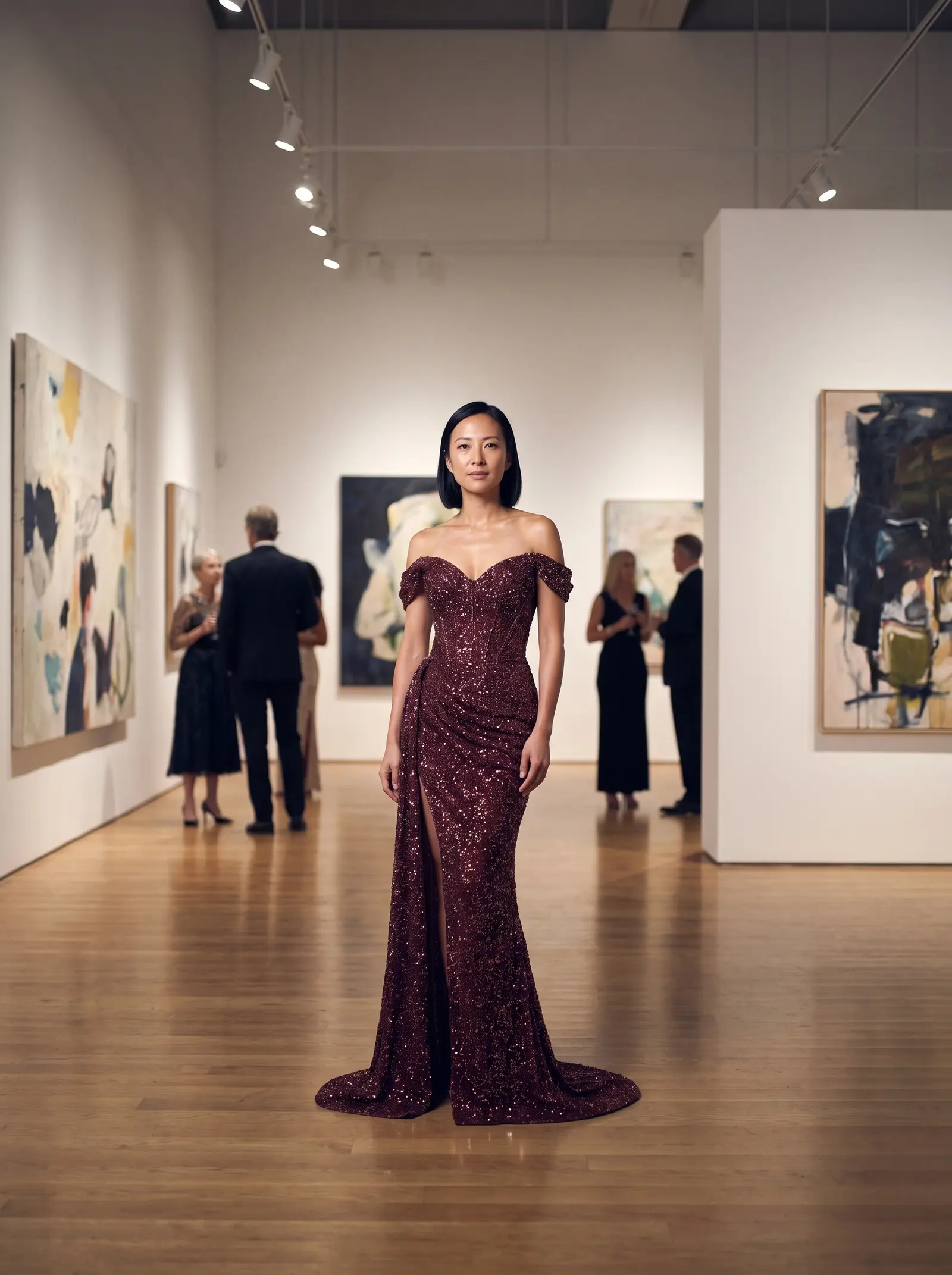 Rosewood Serenade gown occasion photograph
