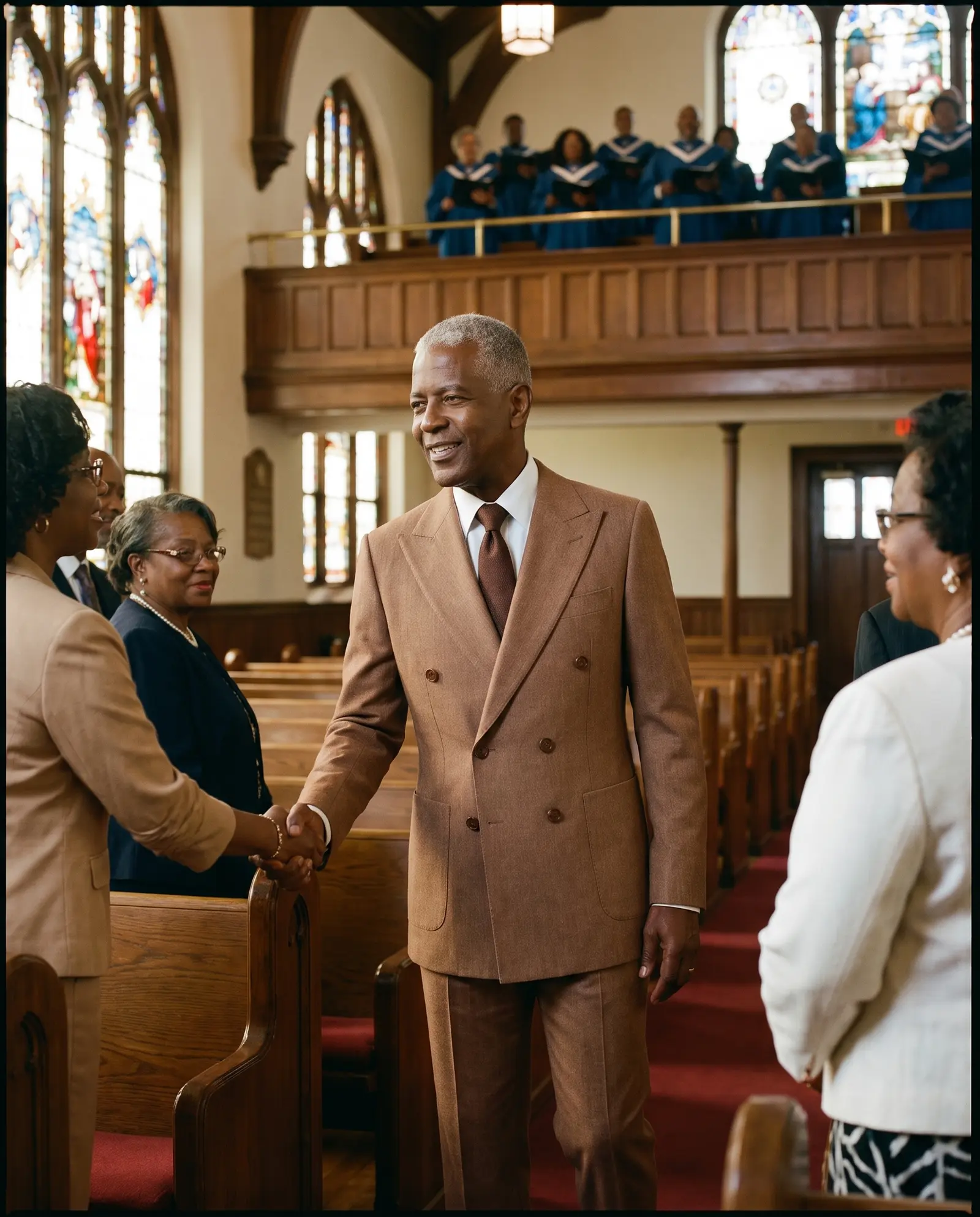 Camel Bethesda suit