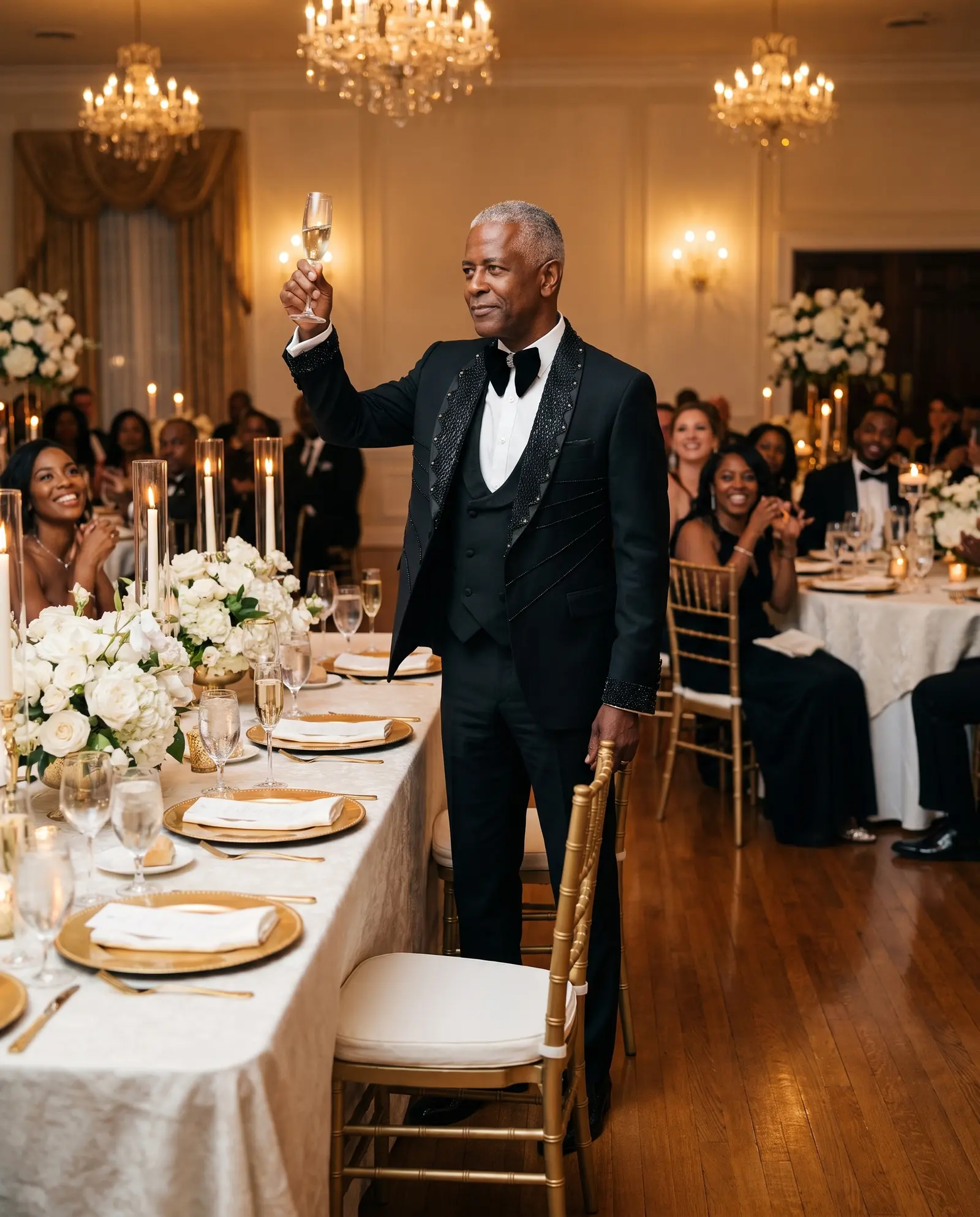 Black Stealth three piece tuxedo