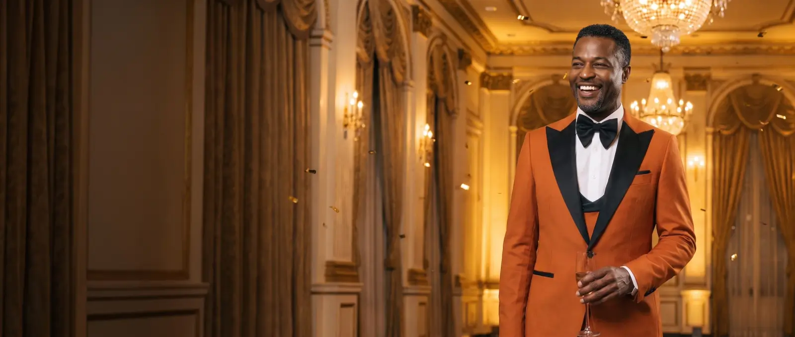 Evening Colour formalwear campaign