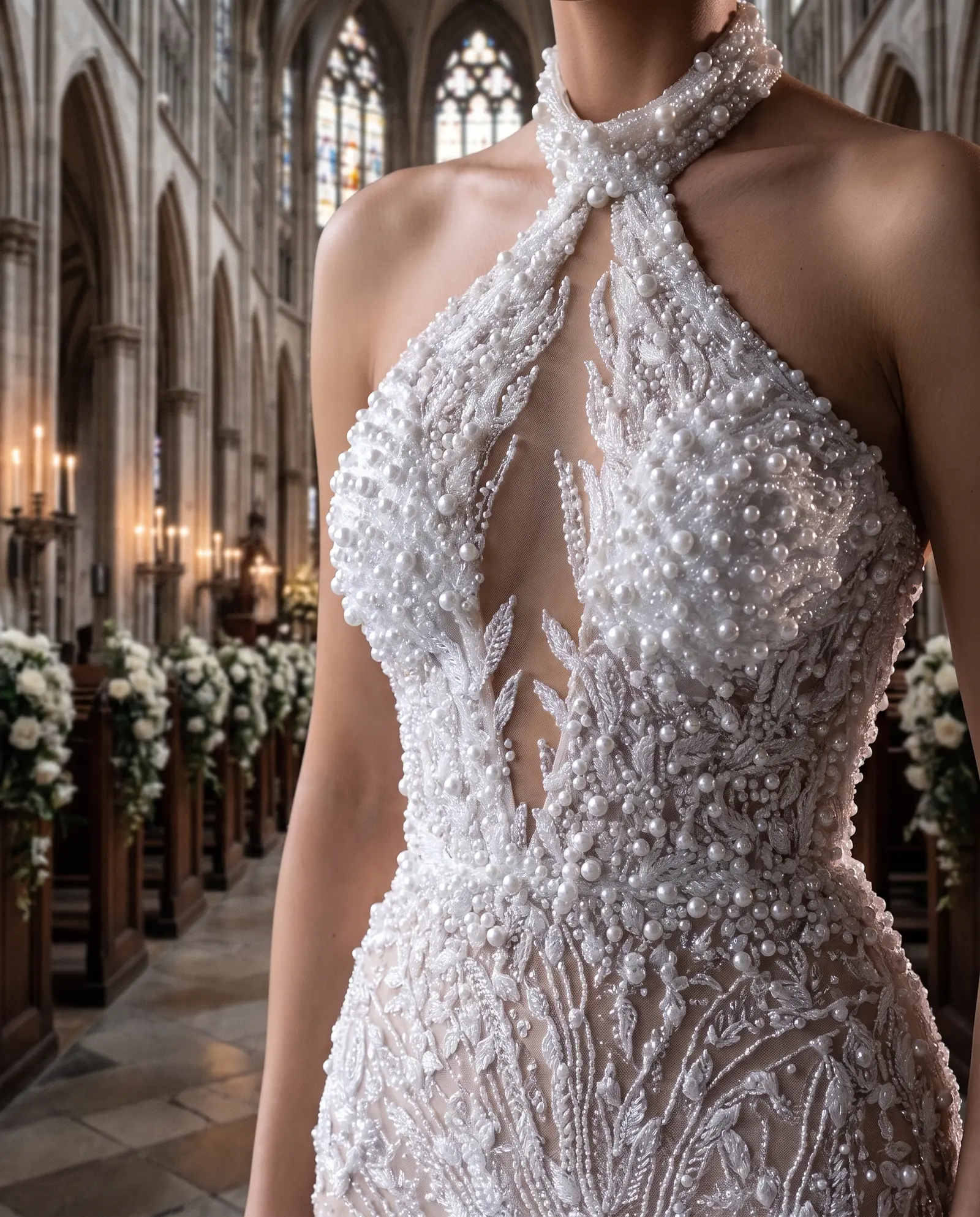 Ivory pearl Adore bridal gown occasion photograph