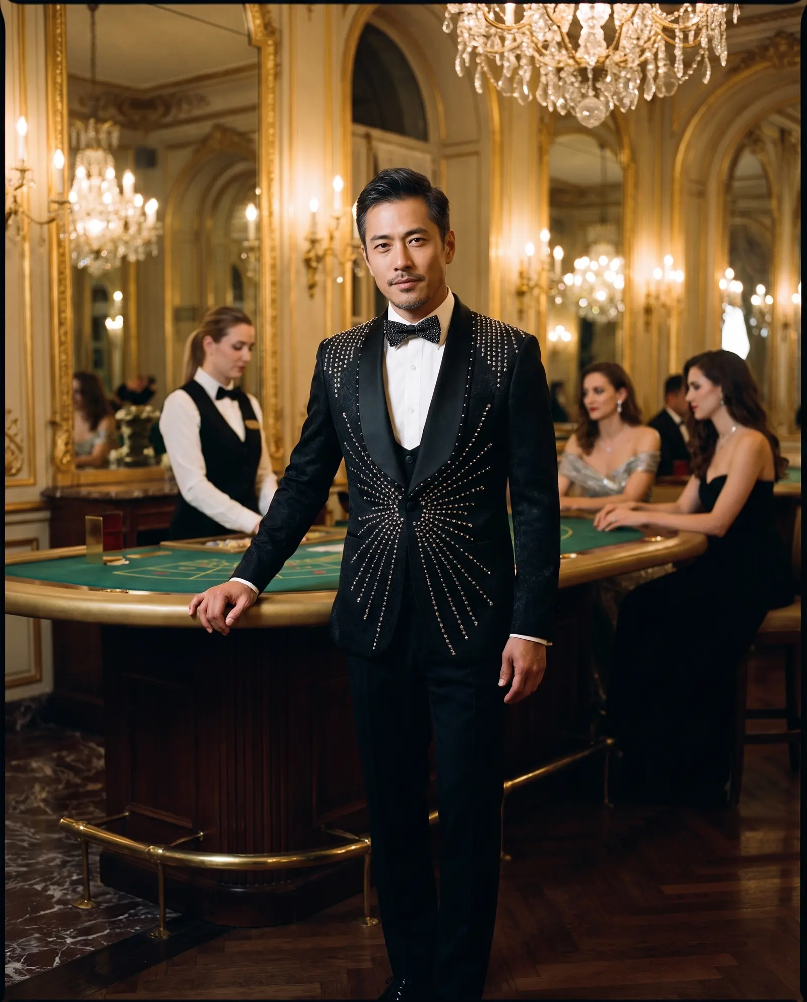 Black crystal Nova tuxedo