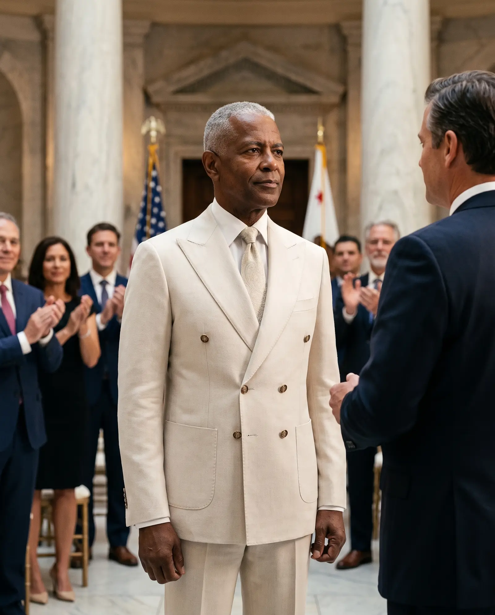 Cream Shiloh suit