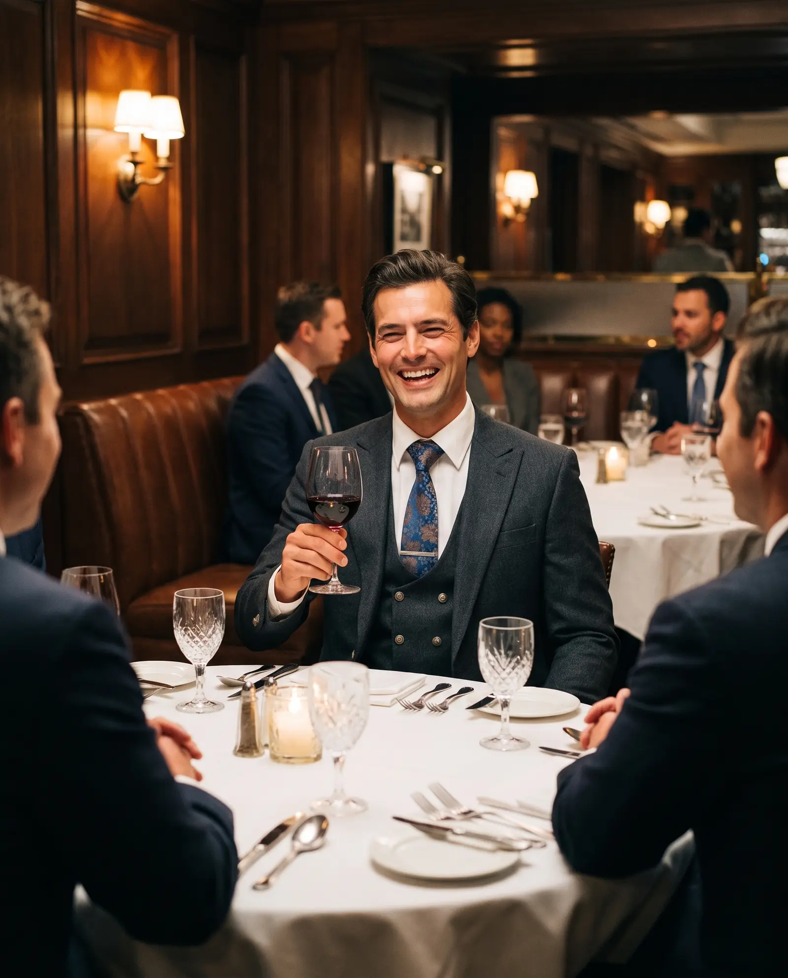 Charcoal Ashford three piece suit