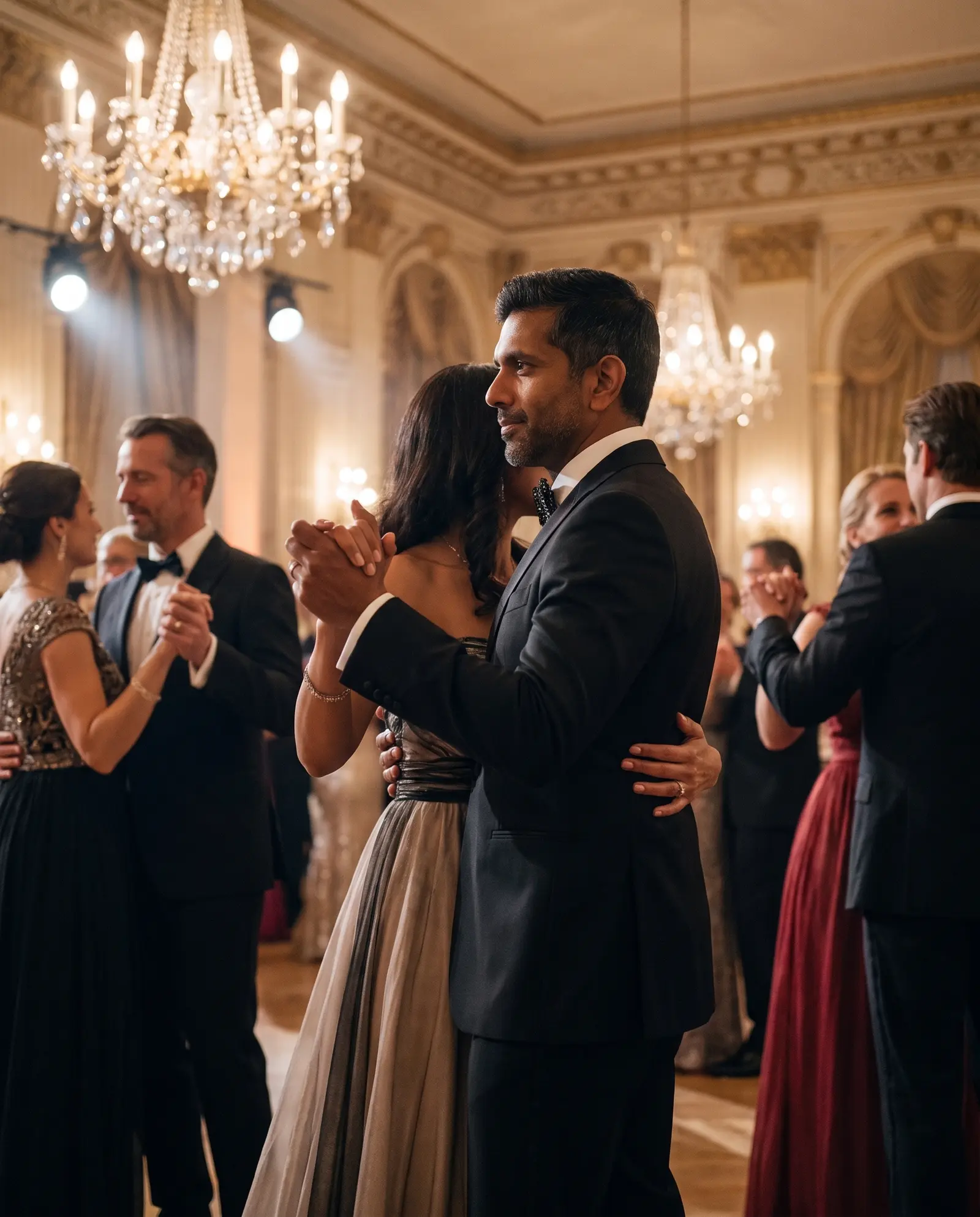 Black Windsor tuxedo