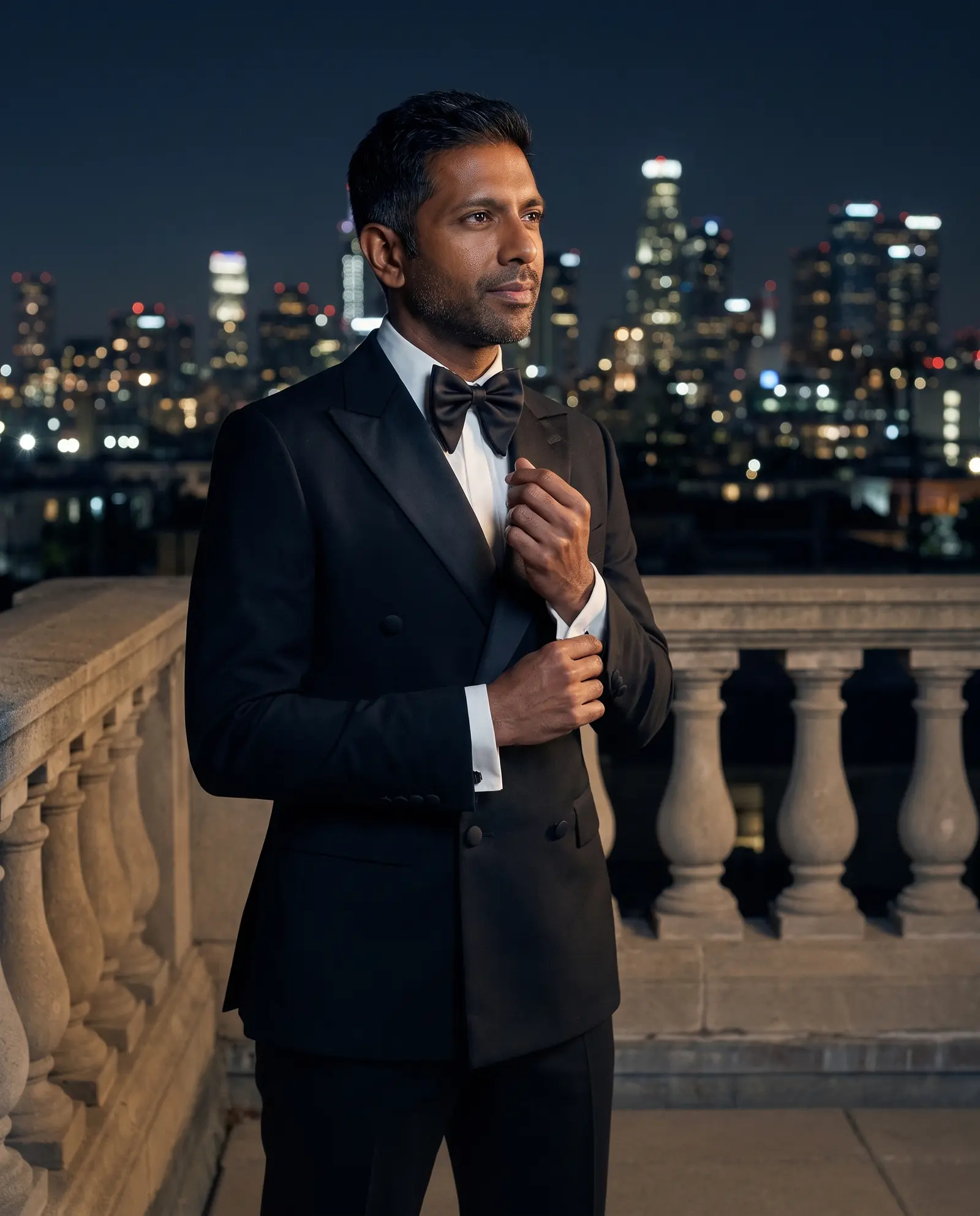 Black Regent tuxedo occasion photograph