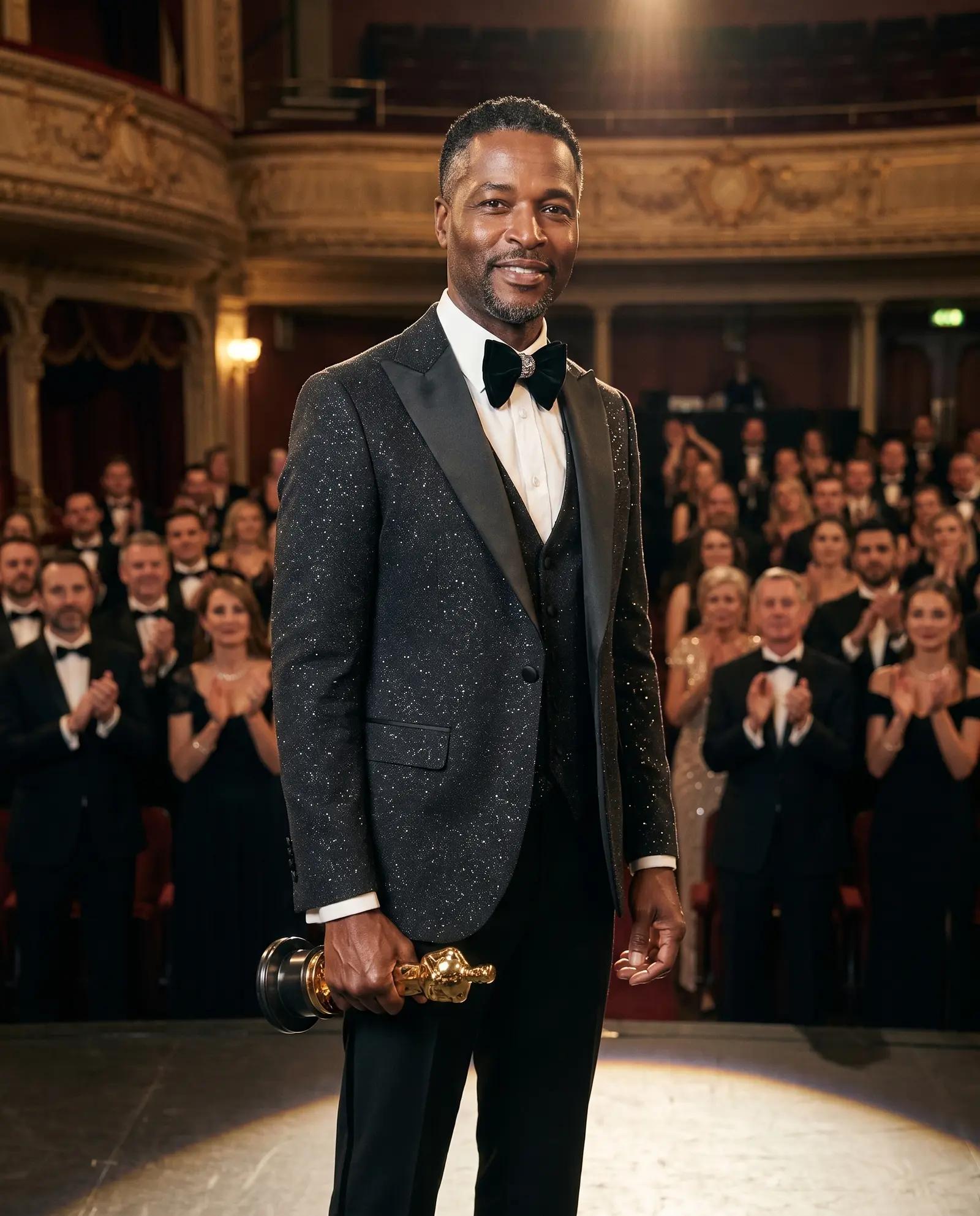 Black speckle Dorchester three piece tuxedo