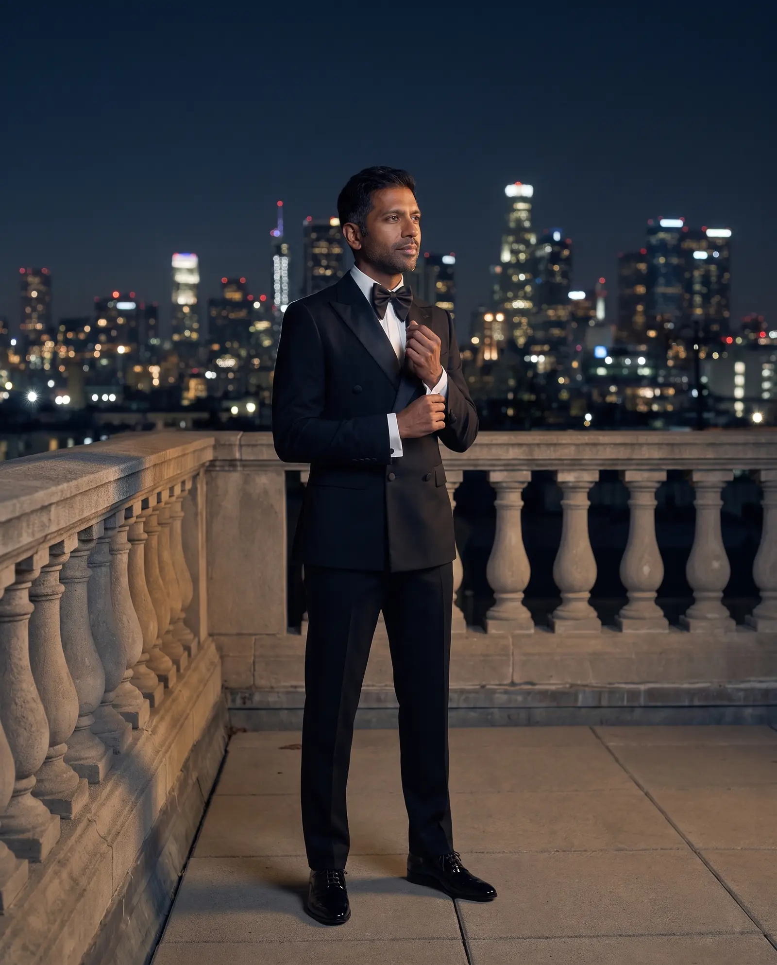 Black Regent tuxedo occasion photograph