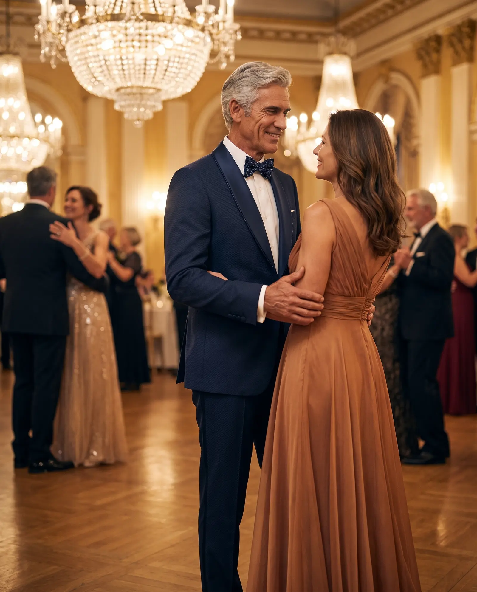 Navy Anchor double breasted tuxedo