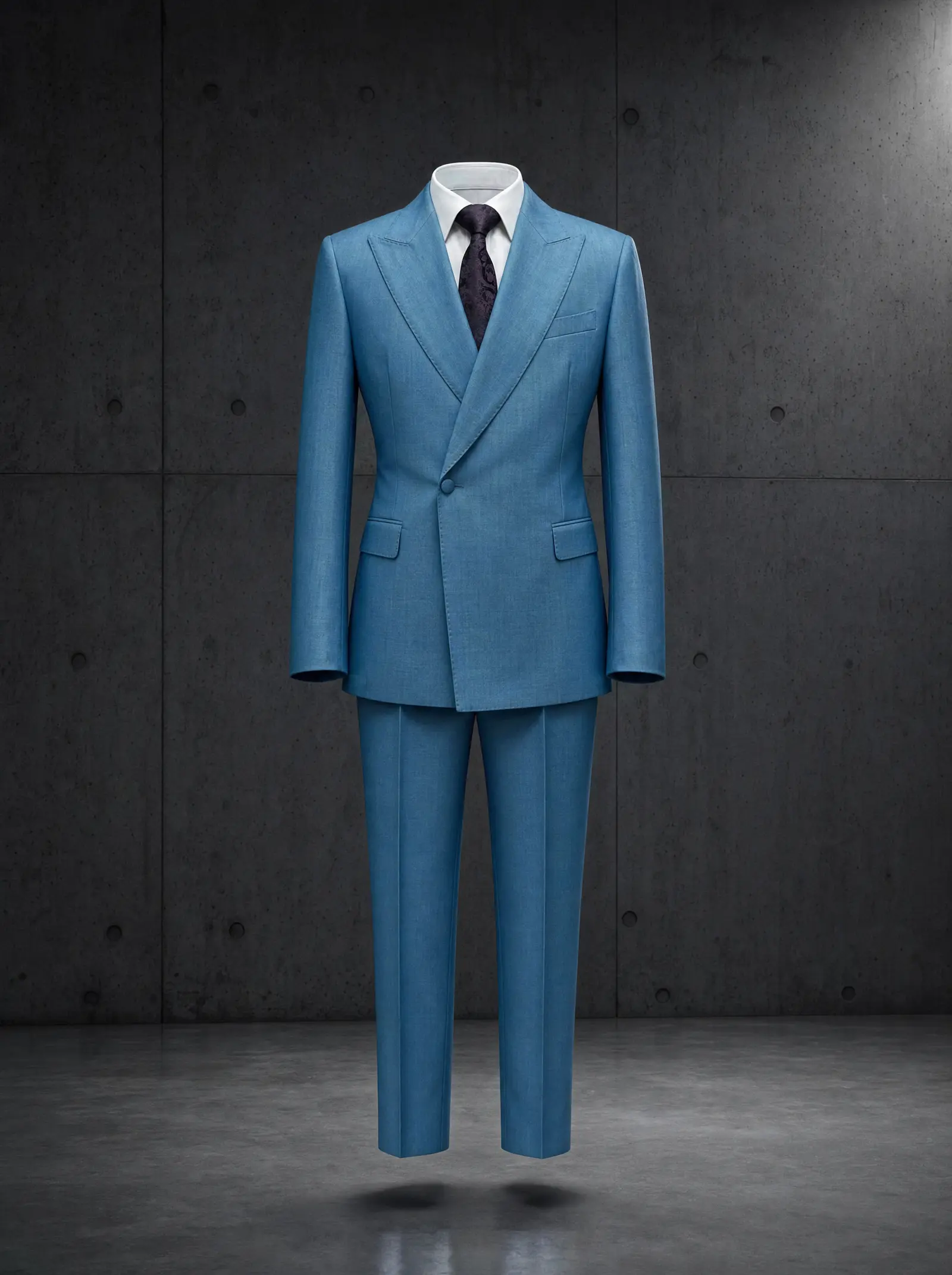 Teal Eden suit, ghost