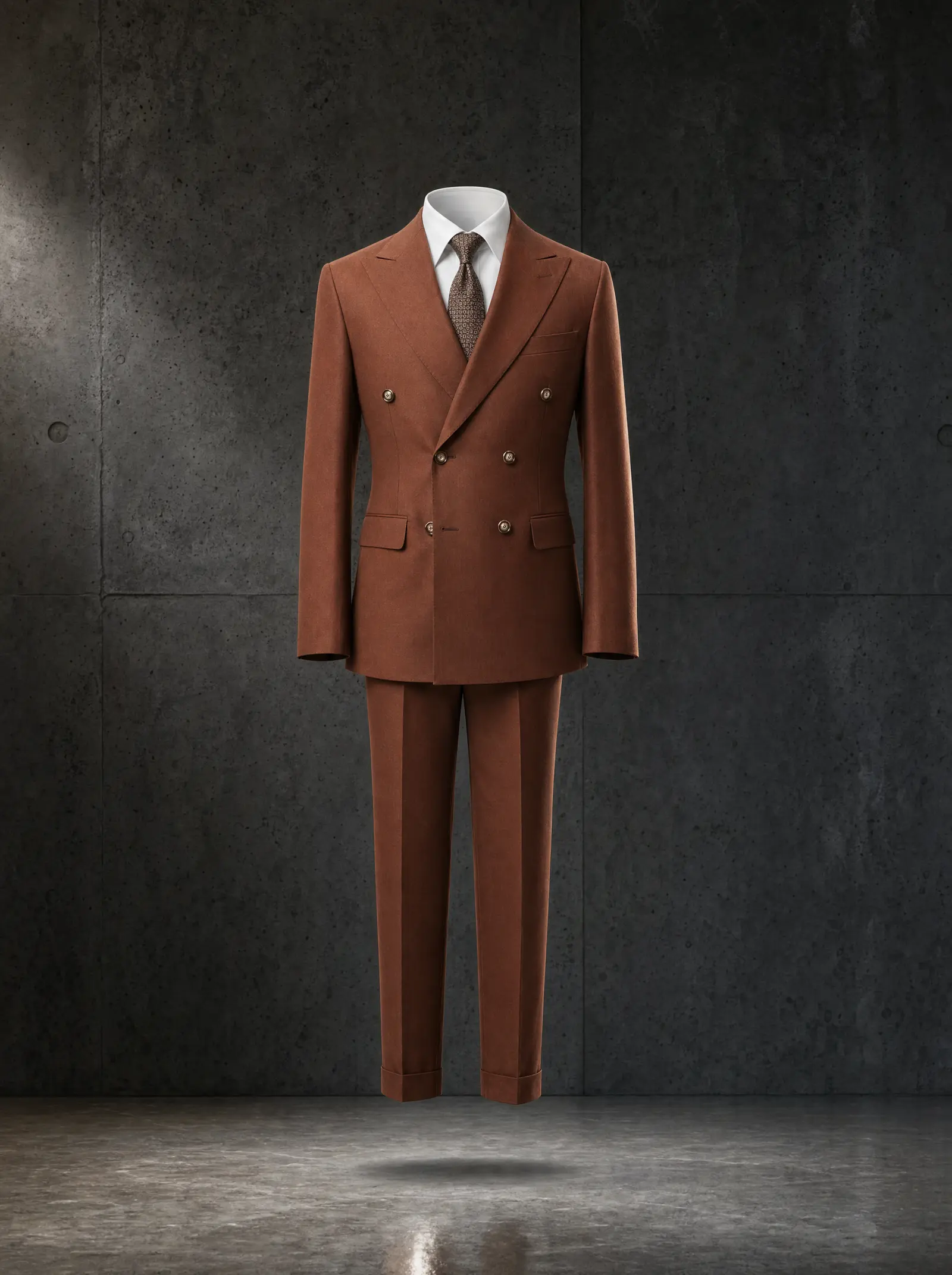 Rust brown Judah suit