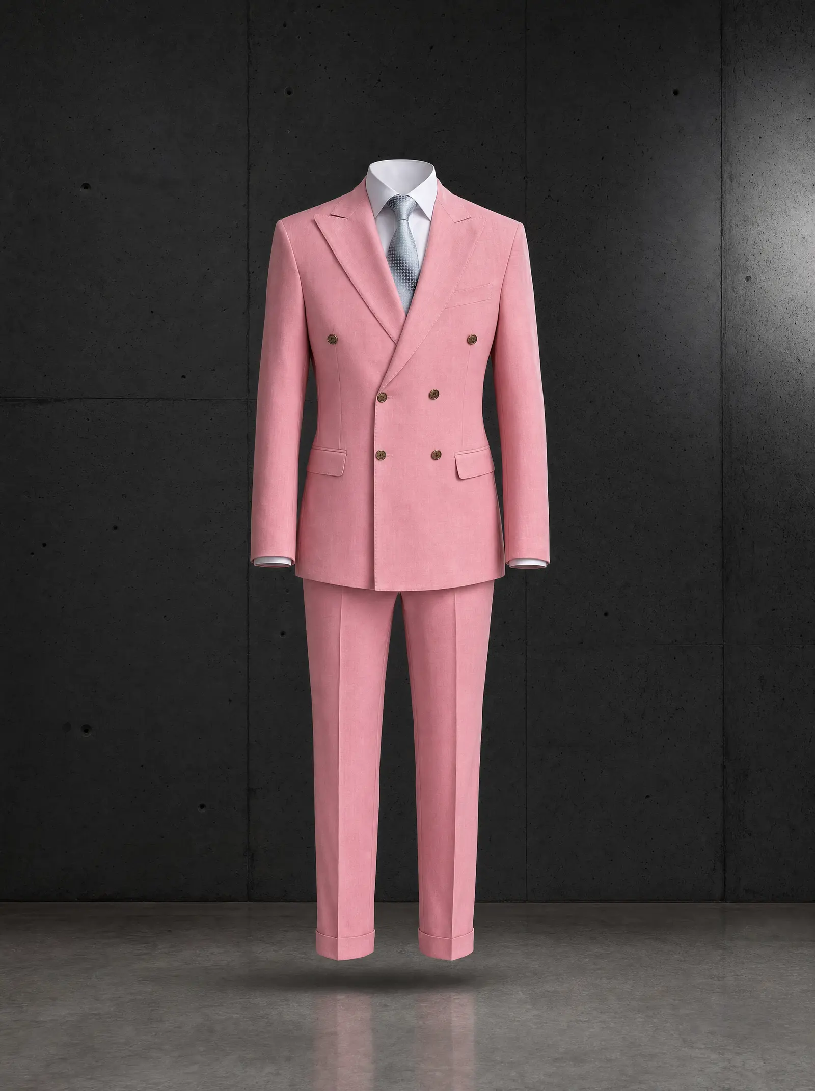 Salmon Jubilee suit, ghost