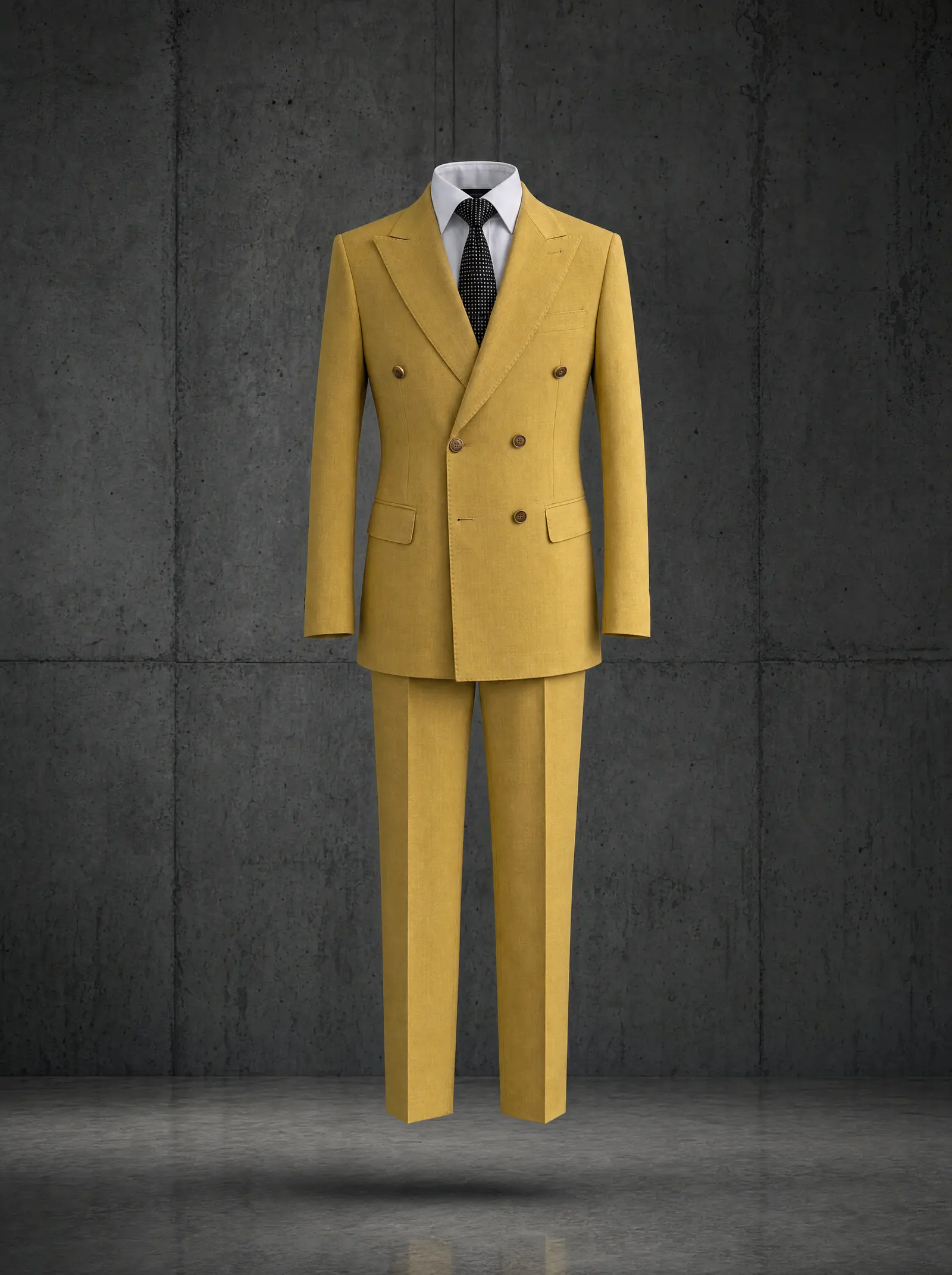 Mustard Jubilee suit