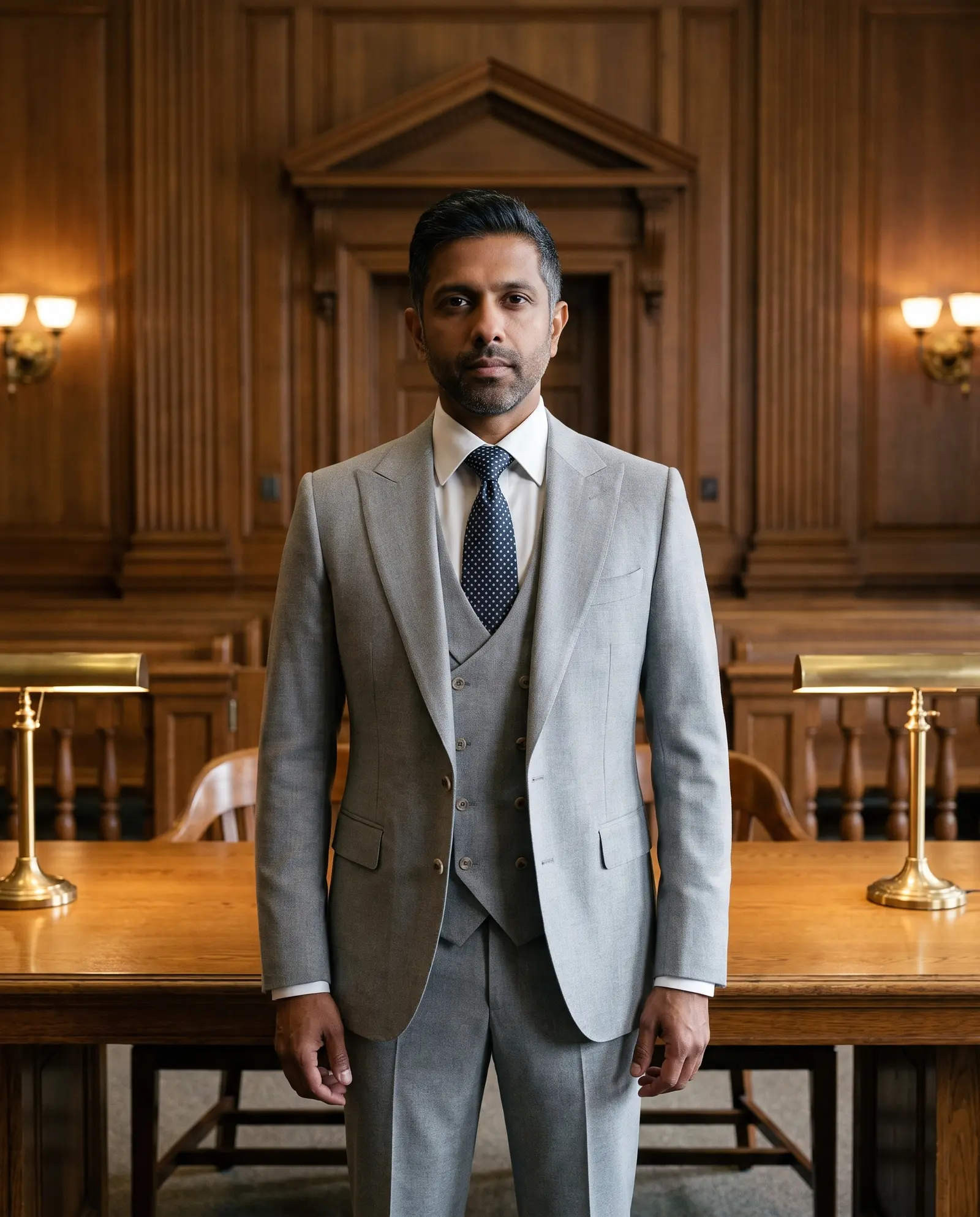 Ash grey Ashford three piece suit